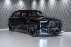 Rolls-Royce Cullinan BLACK BADGE 2025 MANSORY BLACK/ORANGE