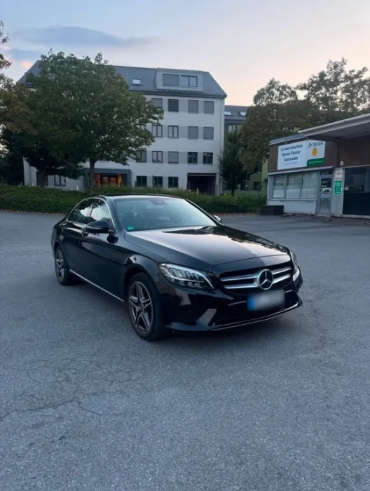 Mercedes-Benz C 200 d AMG, Vollleder, Dig. Tacho