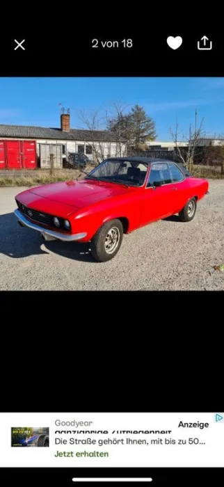Opel Verkaufe Oldtimer Opel Manta A