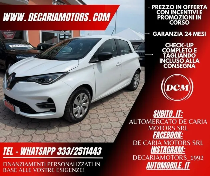 Renault RENAULT ZOE Electric R110 Life 69CV - 2022