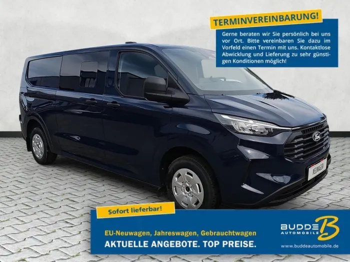 Ford Transit Custom Kasten DoKa 2.0 EB 320 L2H1 AHK