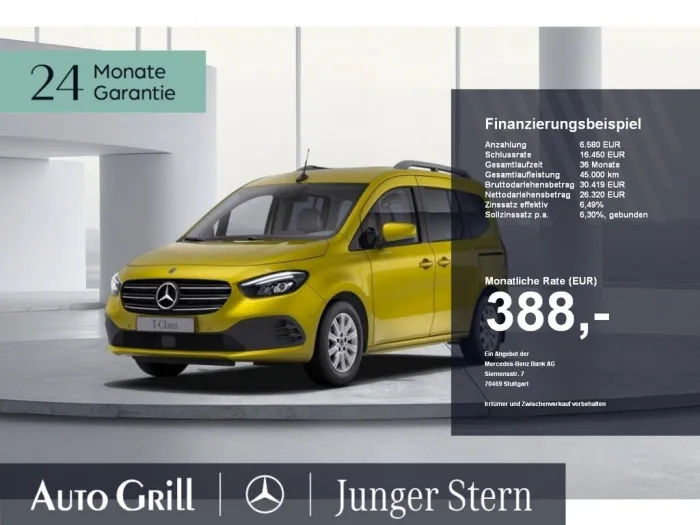 Mercedes-Benz T 180 Progressive LED Kamera AHK-Vorrüstung