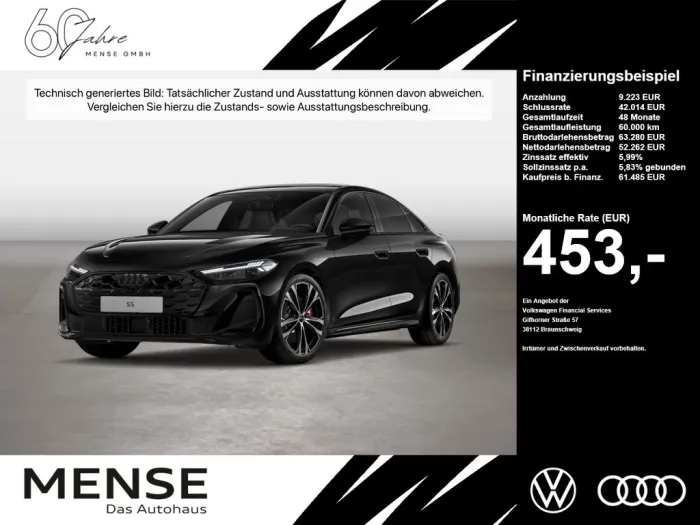 Audi S5 Limousine 3.0 TFSI quattro S tronic Matrix B&