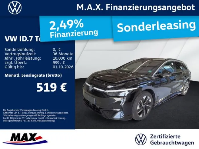 Volkswagen ID.7 Tourer PRO electric IQ LIGHT+KAMERA+AHK+AUG