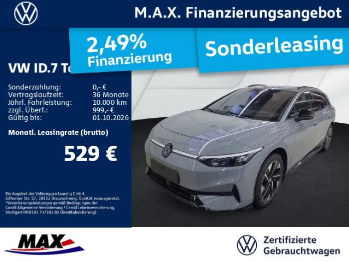 Volkswagen ID.7 Tourer PRO electric IQ LIGHT+KAMERA+AHK+AUG