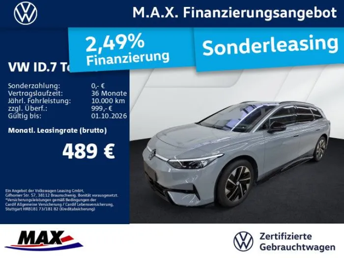 Volkswagen ID.7 Tourer PRO electric IQ LIGHT+KAMERA+AHK+AUG