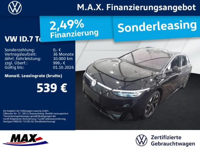 Volkswagen ID.7 Tourer PRO electric IQ LIGHT+KAMERA+AHK+AUG