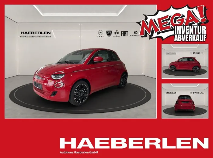 Fiat 500e LaPrima LED+Navi+Fernlichtass.+Kam.+