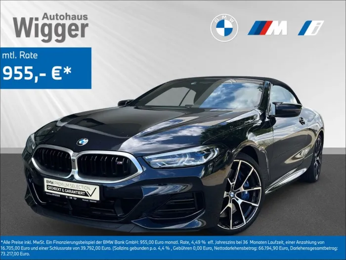 BMW M850 i xDrive Cabrio/HUD/Leder/HarmanKardon