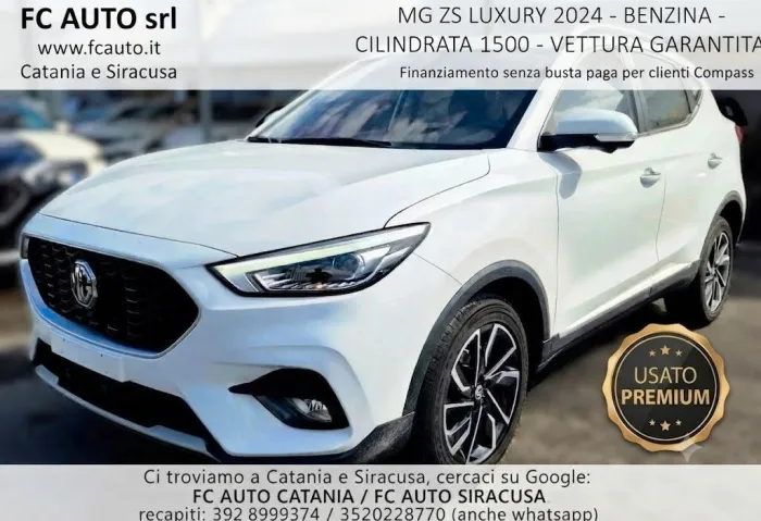 Other Mg ZS 1.5 VTi-tech Luxury 2024 PARI AL NUOVO