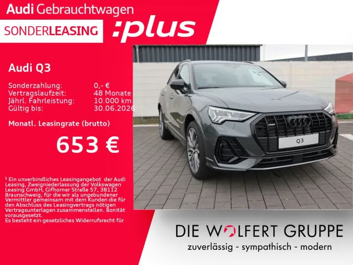 Audi Q3 S line 40 TDI quattro S tronic*ACC*AHK*MATRIX