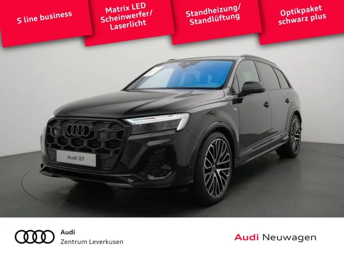 Audi Q7 S line MATRIX LASER STANDHZ PANO AHK 360° B&O