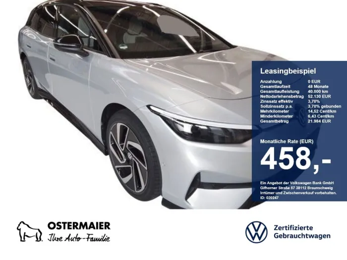 Volkswagen ID.7 Tourer PRO S 286PS.MATRIX.NAVI.5JGARANTIE.P