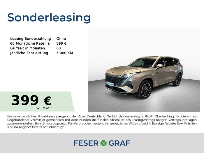MGS9 PHEV Premium *Preis nur mit Finanzierung*