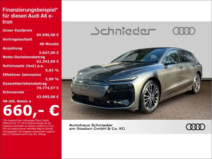 Audi A6 e-tron AVANT E-TRON PERF. LED,360°KAMERA,B&O,