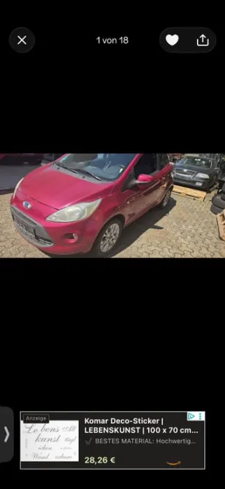Ford Ka tüv 5/28