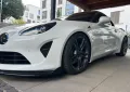Alpine A110 Elia-Frontspoiler, Tieferlegung, Spurverbr.
