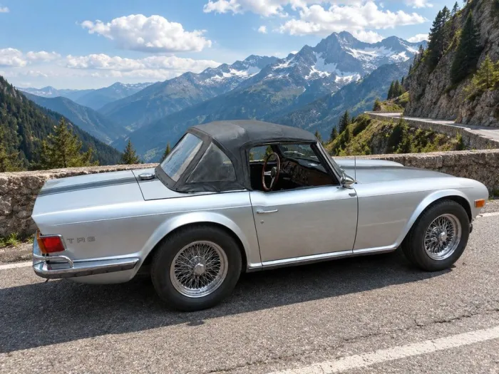 Other Triumph TR6 (1969) Fahrmaschine mit Top-T...