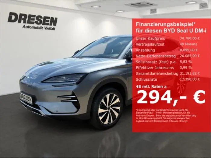 BYD Seal U DM-i Boost LED/Pano/360Kamera/Carplay