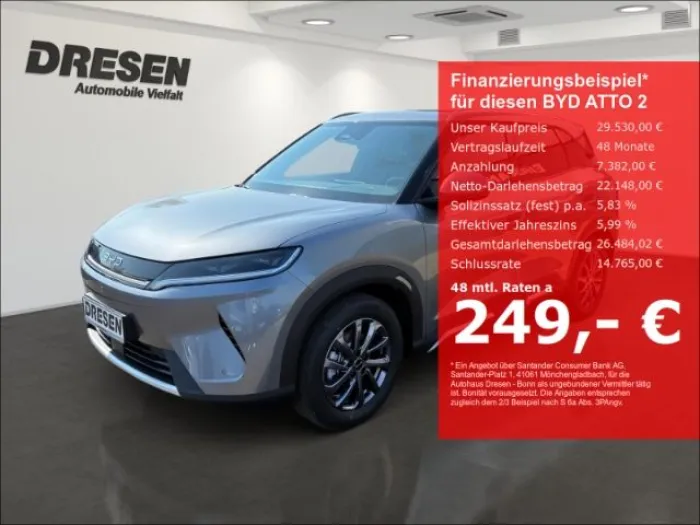 BYD ATTO 2 DM-i  Boost LED/360Kamera/Pano/Klima/Carp