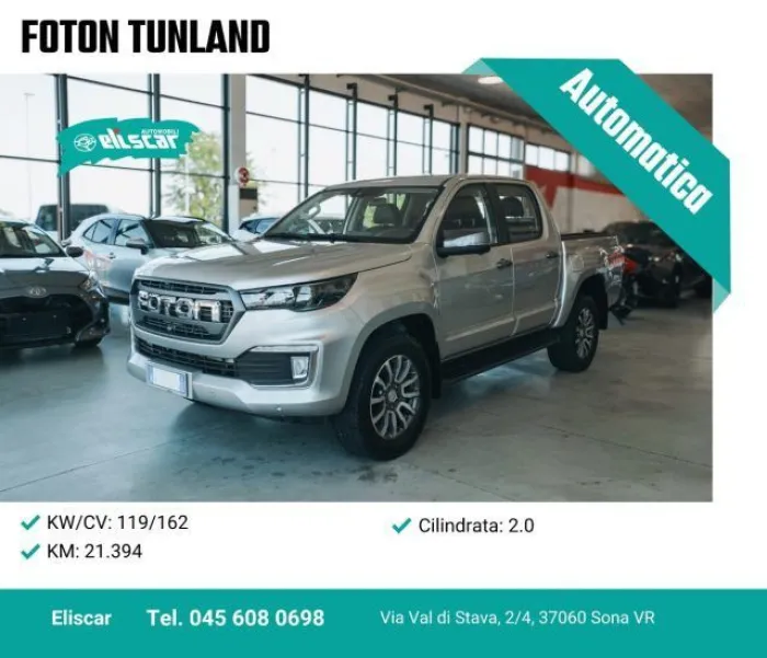 Other FOTON Tunland G7 Tunland G7 2.0 TDI Doppia Cabin