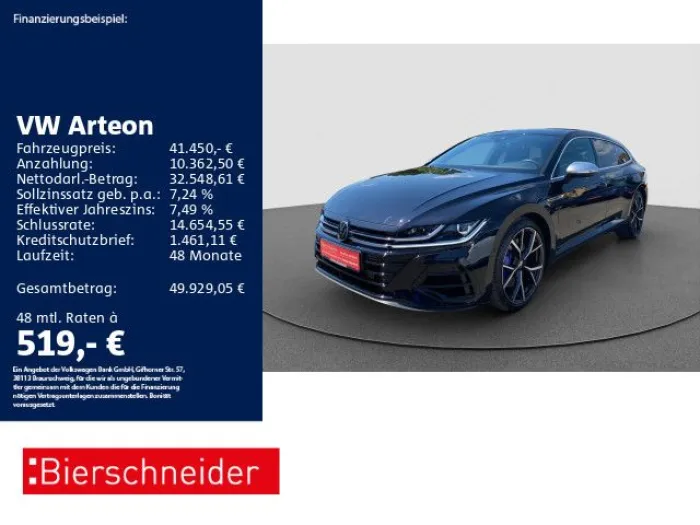Volkswagen Arteon SB 2.0 TSI DSG 4Mo. R AHK PANO LEDER 20
