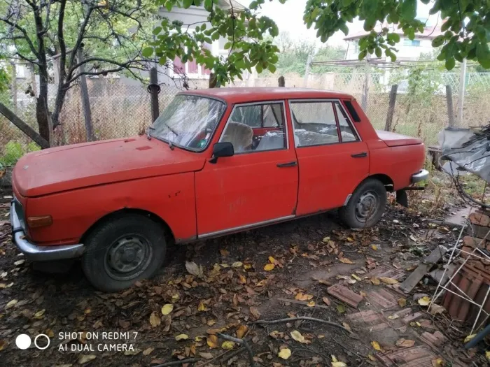 Wartburg 353 Sheunefund mit 54.000 km.