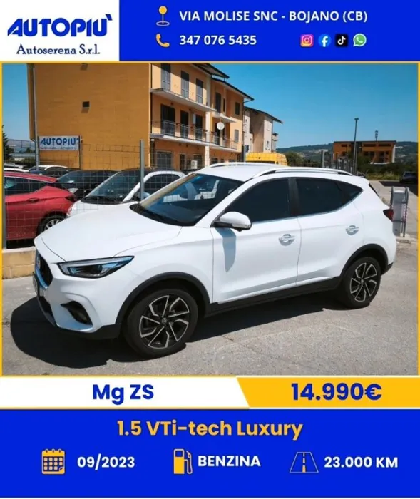 Other Mg ZS 1.5 VTi-tech Luxury