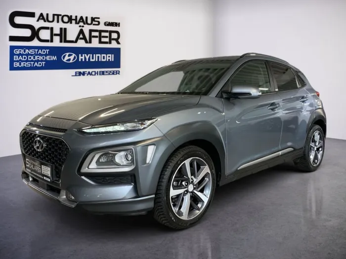 Hyundai KONA 1.6 T-GDI 7-DCT Premium Leder Navi