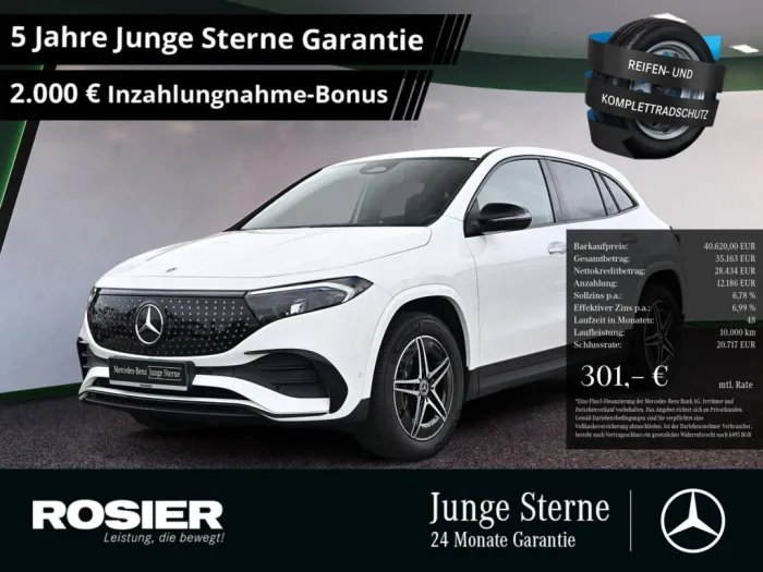 Mercedes-Benz EQA 350 4M AMG Sport Advanced+ Distr. LED Navi K