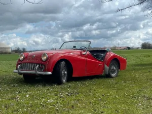 Other Triumph TR3 A Roadster Speichenfelgen Oldt...
