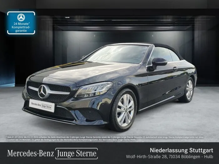 Mercedes-Benz C 180 Cabrio LED/Kamera/Airscarf/PDC/FondPak/DAB