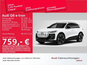 Audi Q6 e-tron performance S line AHK/Pano/B&O
