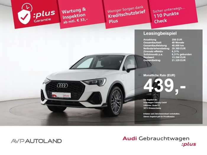 Audi Q3 Sportback 45 TFSI e S-tronic - AHK - SITZH. -