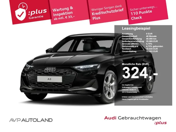 Audi A3 Limousine 35 TDI S tronic advanced LED