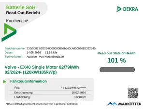 Volvo EX40 Single Motor Extended Range Plus Black Edit