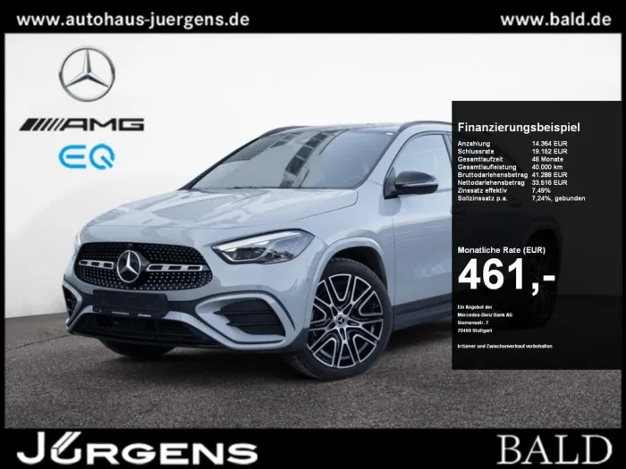 Mercedes-Benz GLA 220 d 4M AMG-Sport/MLB/360/Pano/AHK/Night/20