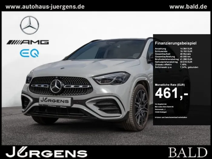 Mercedes-Benz GLA 250 4M AMG-Sport/MLB/360/Pano/AHK/Night/Dist