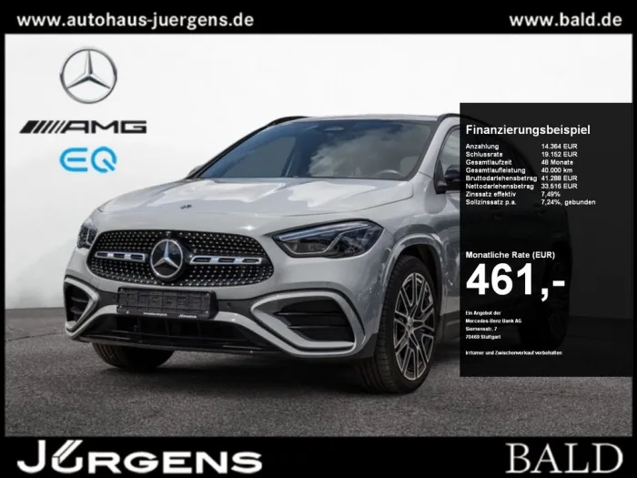 Mercedes-Benz GLA 220 d 4MATIC AMG-Sport+Pano+Distr+MLB+Night