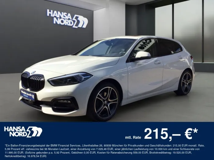 BMW 118i Lim. SPORTLINE LED NAVI PANO SPORTSITZ ALU