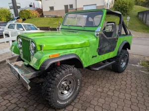 Jeep CJ 7 Bj. 1978 H-Kennzeichen