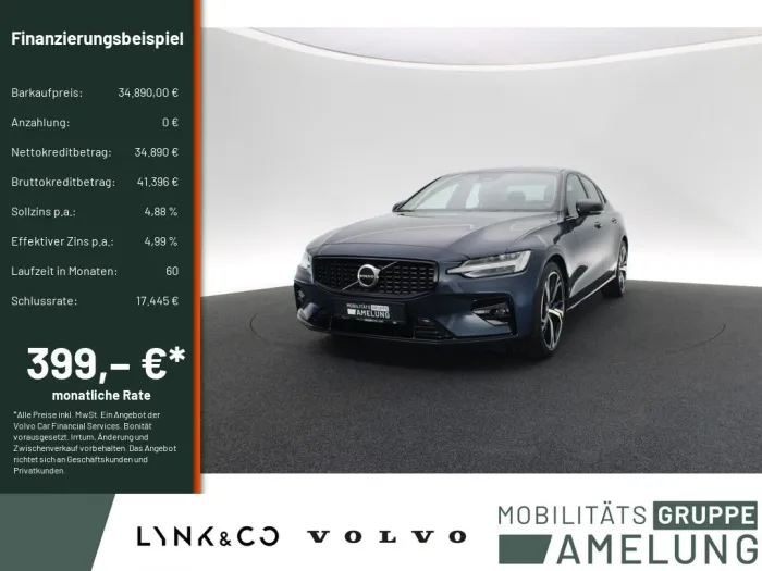 Volvo S60 B4 Benzin Plus Dark aus 1.Hand SHZ H/K LED