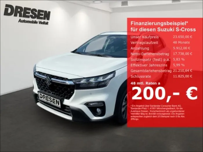 Suzuki S-Cross 1.4 Comfort+/Allrad/Panorama/5 Jahre Gar