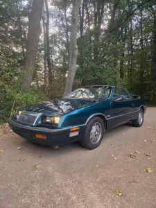 Chrysler Lebaron Le Baron Turbo 2,2 155 PS