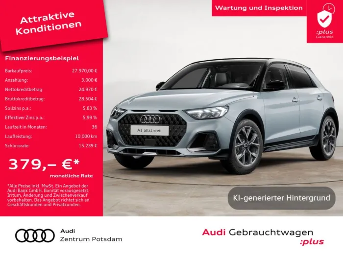 Audi A1 allstreet 35 TFSI LED ACC SONOS NAVI