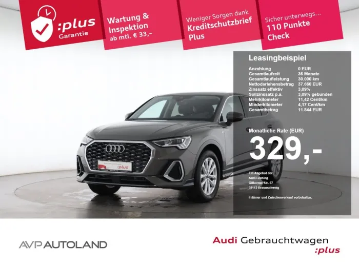 Audi Q3 Sportback TFSI S tronic S line - AHK - LED -