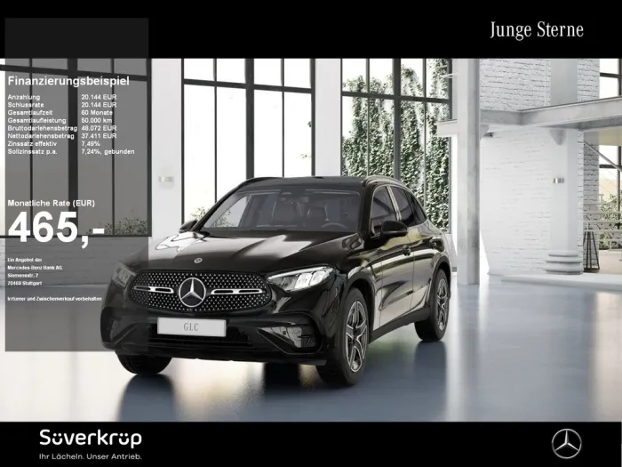 Mercedes-Benz GLC 220 d 4MATIC AMG BURM NIGHT MEMO 360 AHK PDC