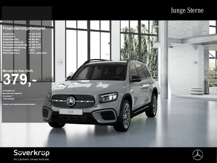 Mercedes-Benz GLB 200 d AMG NIGHT AHK DISTR KAMERA PANO SPUR