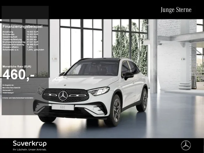 Mercedes-Benz GLC 220 d 4M AMG BURM NIGHT MEMO 360 AHK DISTR