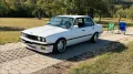 BMW e30 320i Oldtimer Alpinweiss 9x16 Borb...